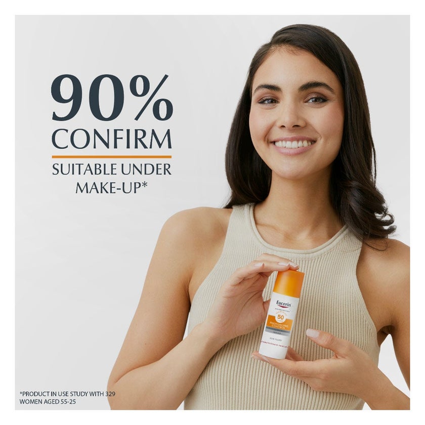 Eucerin Sun Photo-Aging Control Sunscreen Anti-Aging Sun Fluid SPF50 50ml 1+1 PROMO