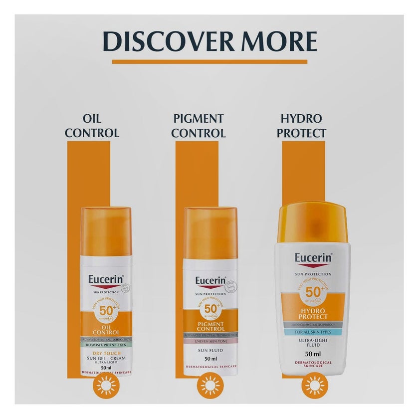 Eucerin Sun Photo-Aging Control Sunscreen Anti-Aging Sun Fluid SPF50 50ml 1+1 PROMO
