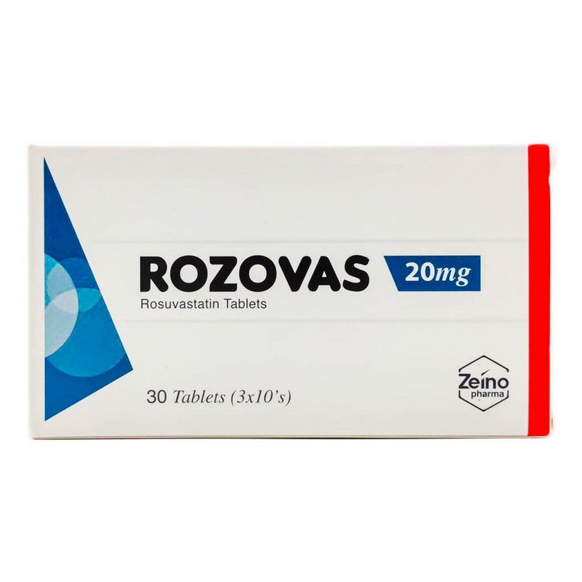 Rozovas 20mg Tablets, Pack of 30's