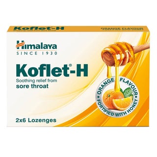 Himalaya Koflet-H Orange Lozenges, Pack of 12's