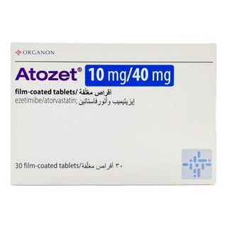 Atozet 10mg/40mg Tablets, Pack of 30's