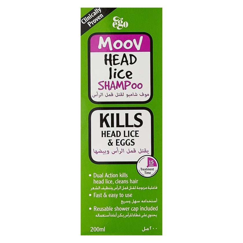 Ego Moov Head Lice Shampoo 200ml