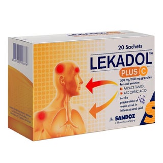 Lekadol Plus C Oral Sachet, Pack of 20's