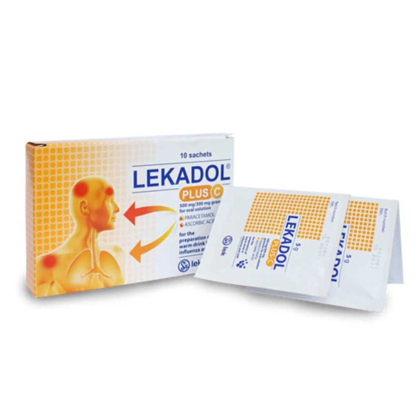 Lekadol Plus C Oral Sachet, Pack of 20's