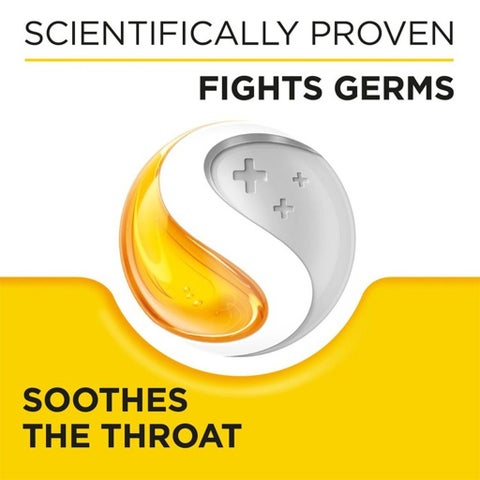 Strepsils Honey & Lemon Lozenges For Sore Throat Pack of 36's