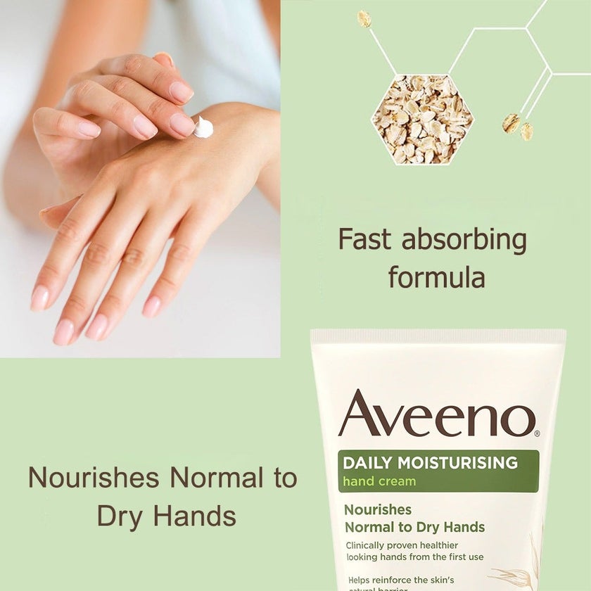 Aveeno Daily Moisturizing Hand Cream For Normal to Dry hands 75ml