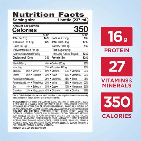Ensure Plus Milk Chocolate Ready To Drink Nutrition Shake 237ml