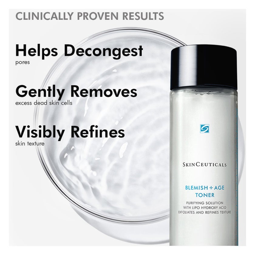 SkinCeuticals Blemish + Age Toner, Oily & Acne Skin - 200ml