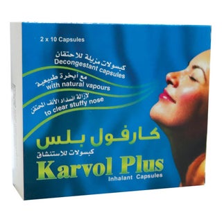 Karvol Plus Inhalant Capsules, Pack of 20's