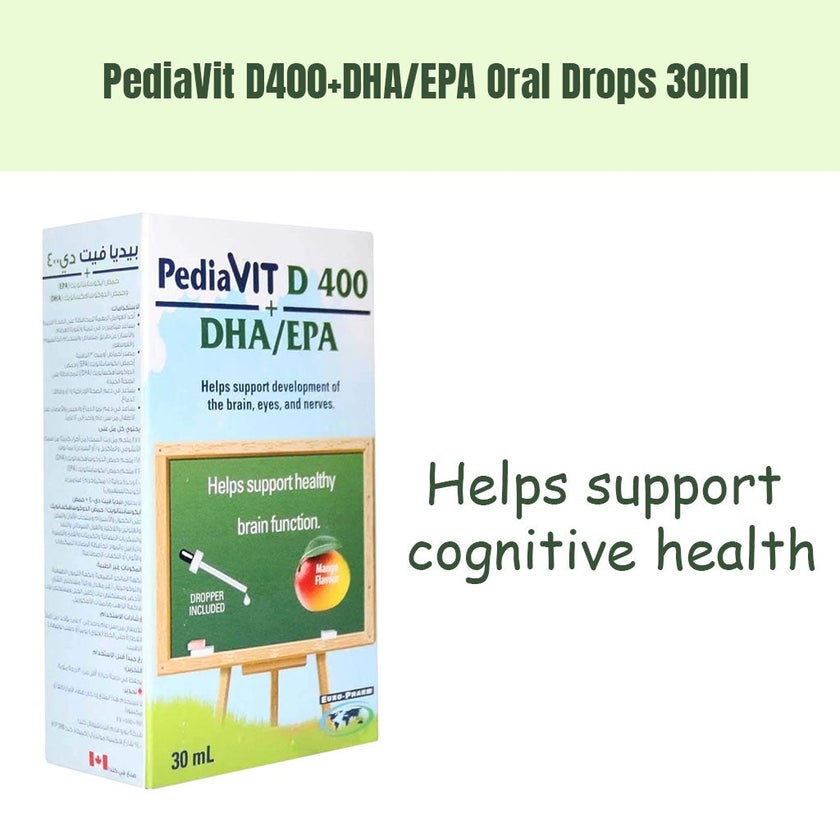 Pediavit D 400 + DHA/EPA Drops 30ml