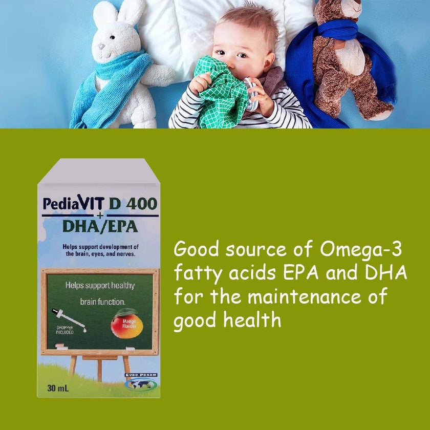Pediavit D 400 + DHA/EPA Drops 30ml