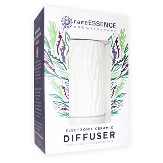 Rare Essence Electronic Ceramic Diffuser 100ml Capacity 9101WHT