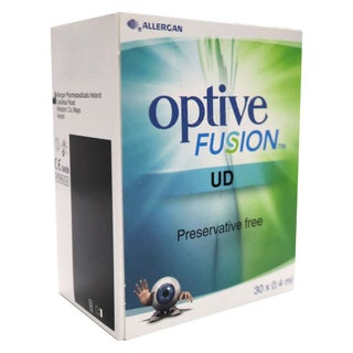 Optive Fusion UD Eye Drops 0.4ml, Pack of 30's