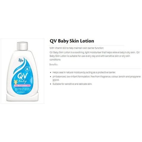 Ego QV Baby Skin Lotion - 250ml