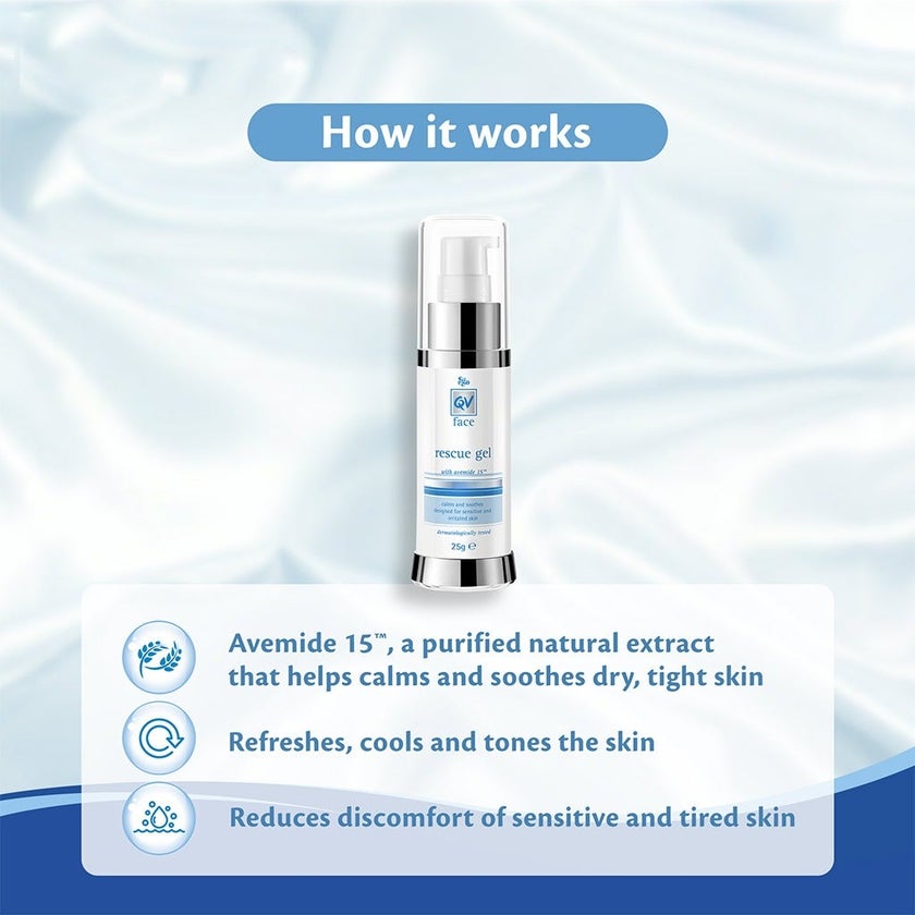 Ego QV Face Rescue Gel For Sensitive Skin 25g