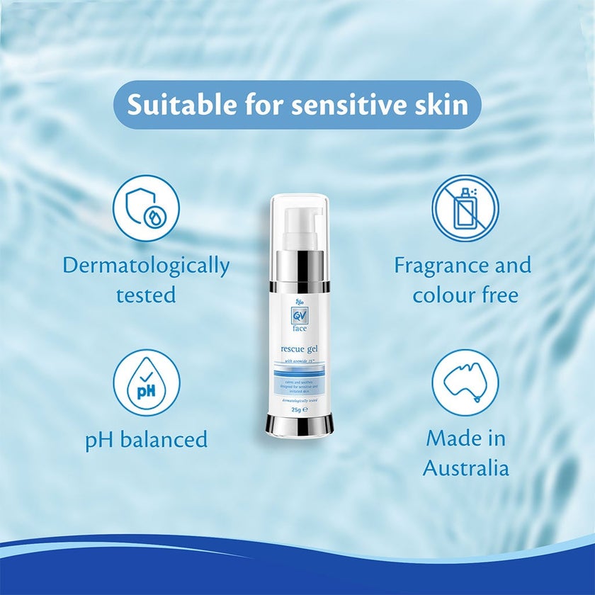 Ego QV Face Rescue Gel For Sensitive Skin 25g