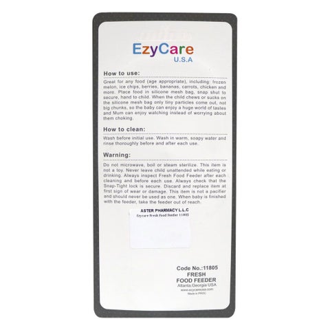 Ezycare Fresh Food Feeder 11805