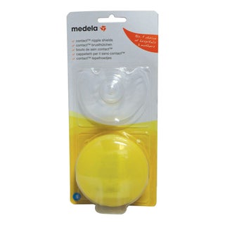 Medela Contact Nipple Shield and Case 16mm Small, Pack of 2's