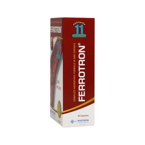 Ferrotron Capsules 30's