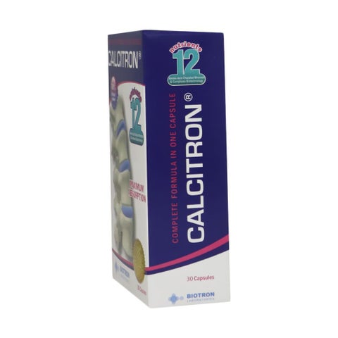 Calcitron Capsules, Pack of 30's