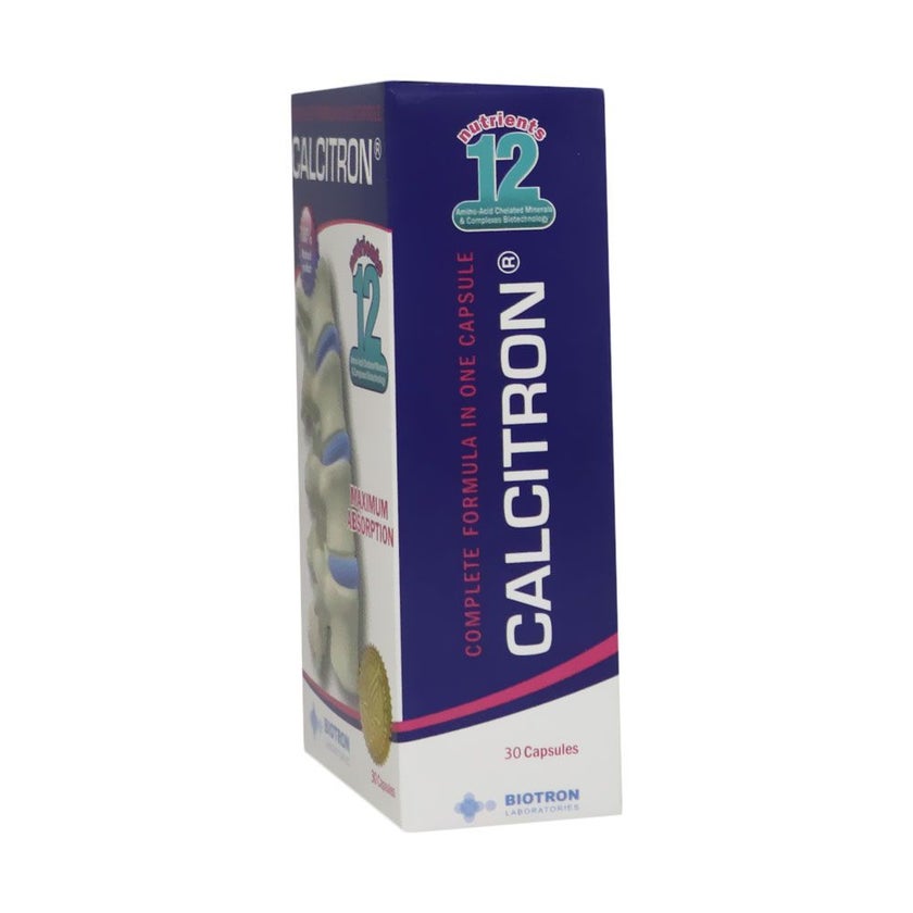 Calcitron Capsules, Pack of 30's