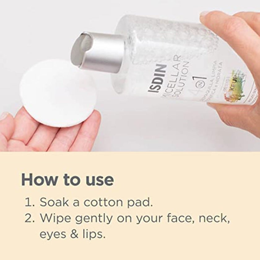 Isdin 4 In 1 Micellar Solution 400ml
