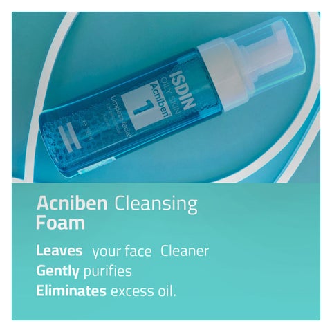 Isdin Oily Skin Acniben Purifying Cleanser Foam 150ml