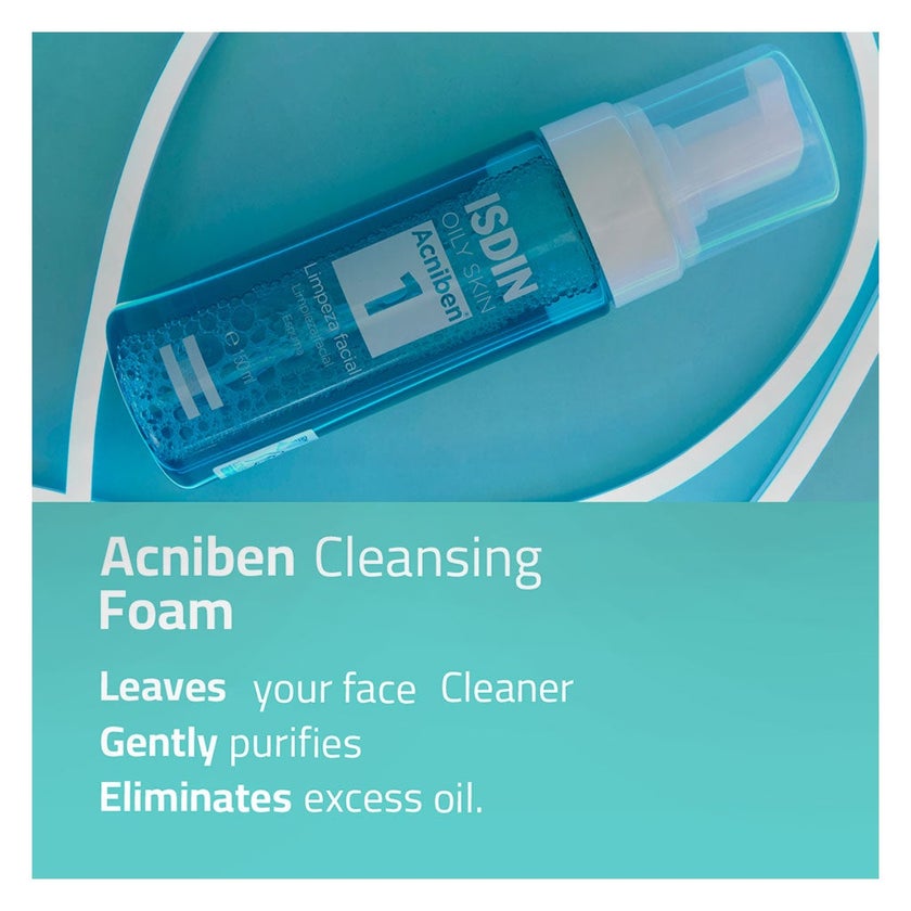 Isdin Oily Skin Acniben Purifying Cleanser Foam 150ml