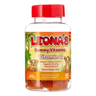 Leona's Vitamin C Kids Gummy vitamins, Pack of 60's