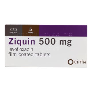 Ziquin 500mg Film Coated Tablets, Pack of 5's