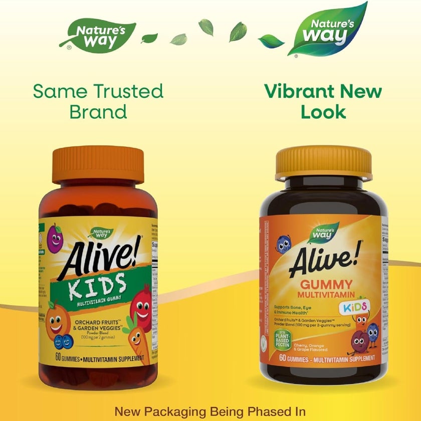 Alive Multi-Vitamin For Children Gummies, Pack of 60's
