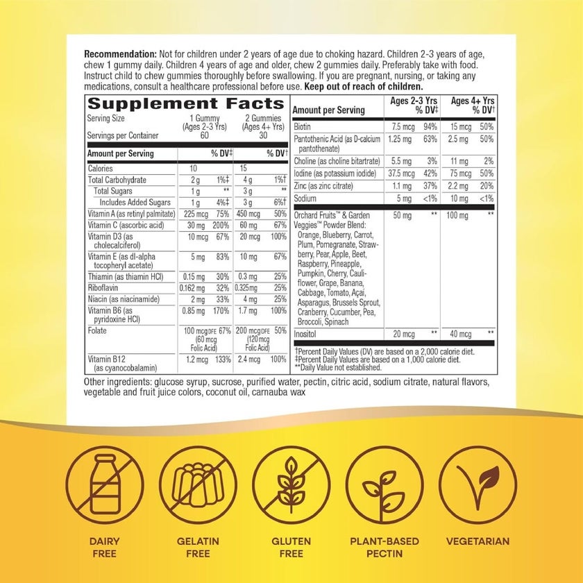 Alive Multi-Vitamin For Children Gummies, Pack of 60's