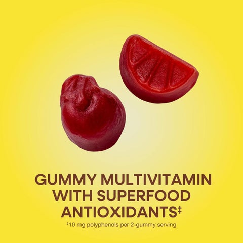 Alive Men's Multivitamin Gummies With Orchard Fruits & Garden Veggies, Pack of 60's