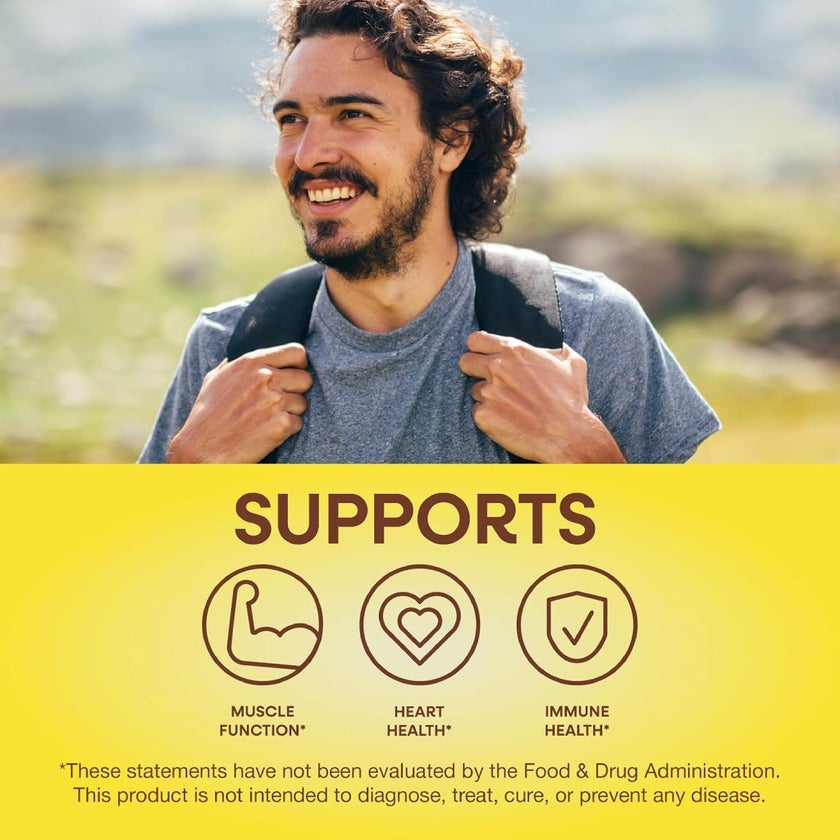 Alive Men's Multivitamin Gummies With Orchard Fruits & Garden Veggies, Pack of 60's