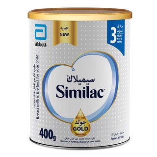 Similac Gold Stage 3 Toddlers Milk Formula For 1 To 3 Years 400g