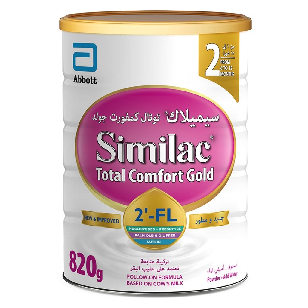 Similac Total Comfort Gold Stage 2 Infant Milk Formula For 6 To 12