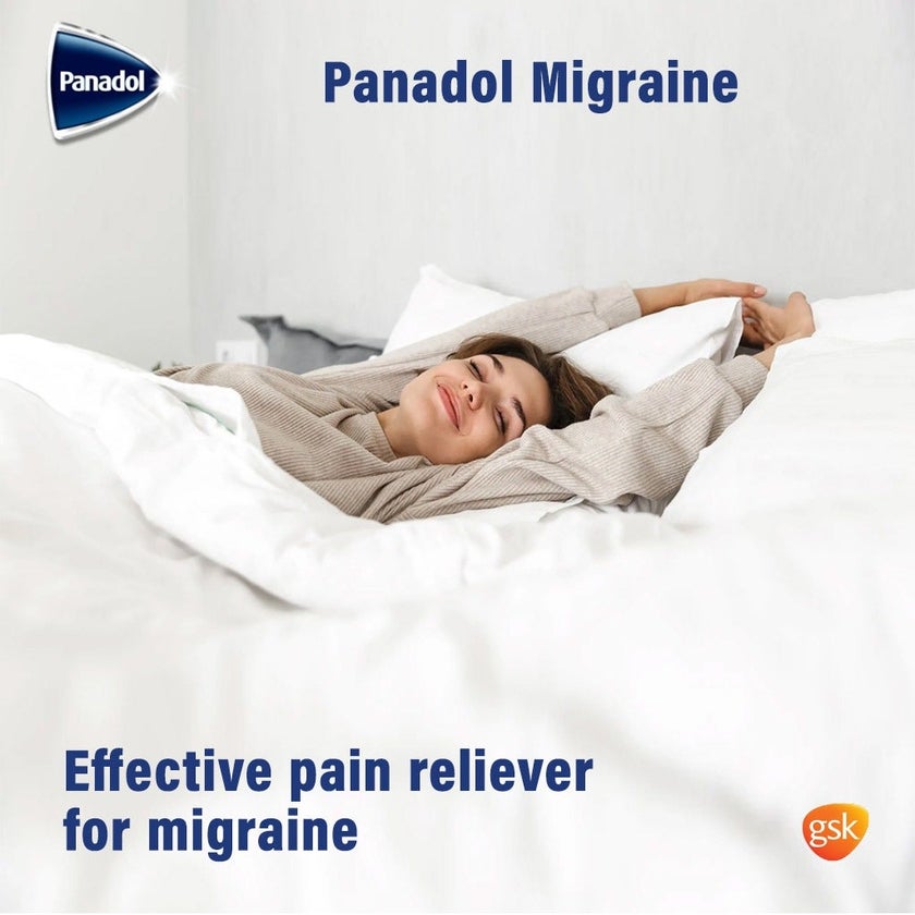 Panadol Migraine Caplets, Pack of 24's