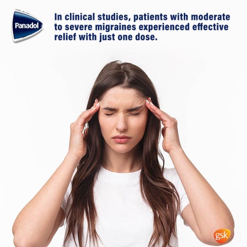 Panadol Migraine Caplets, Pack of 24's