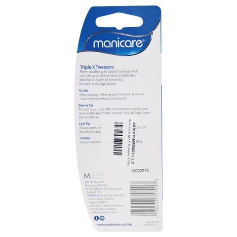 Manicare Triple X Tweezers