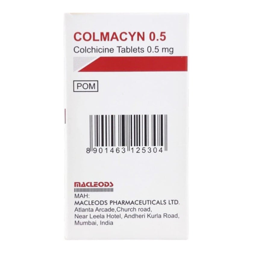 Colmacyn 0.5mg Tablets, Pack of 30's