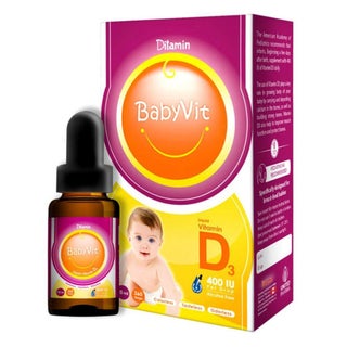 Ditamin BabyVit Liquid Vitamin D3 400 IU Drops 10ml