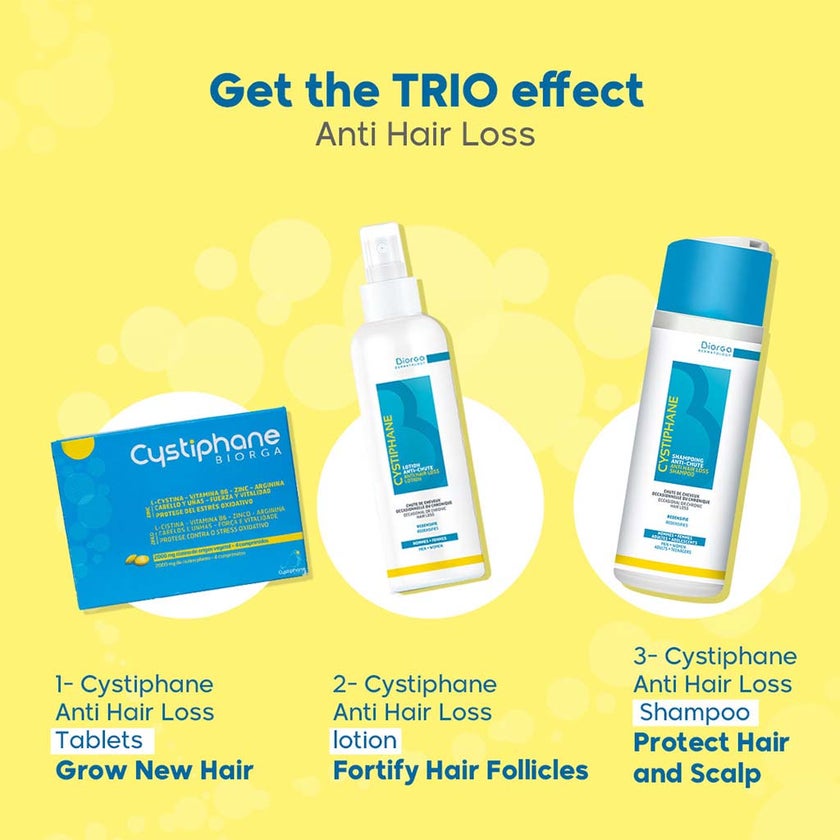 Biorga Cystiphane Hair & Nails Supplement Tablets, Pack of 120's