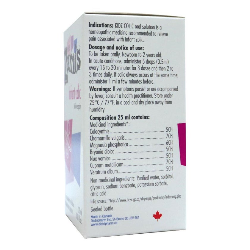 Les Zamis Infant Colic Oral Solution Drops 25ml