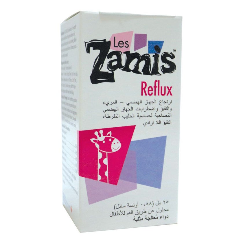 Les Zamis Reflux Oral Solution Drops 25ml