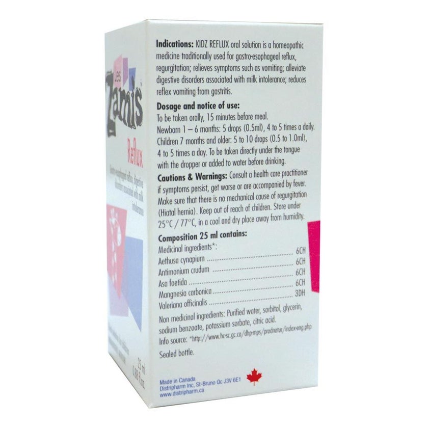 Les Zamis Reflux Oral Solution Drops 25ml