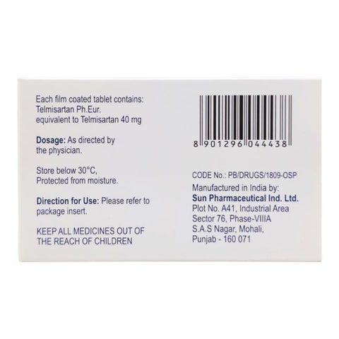 Teleact 40mg Tablets, Pack of 28's