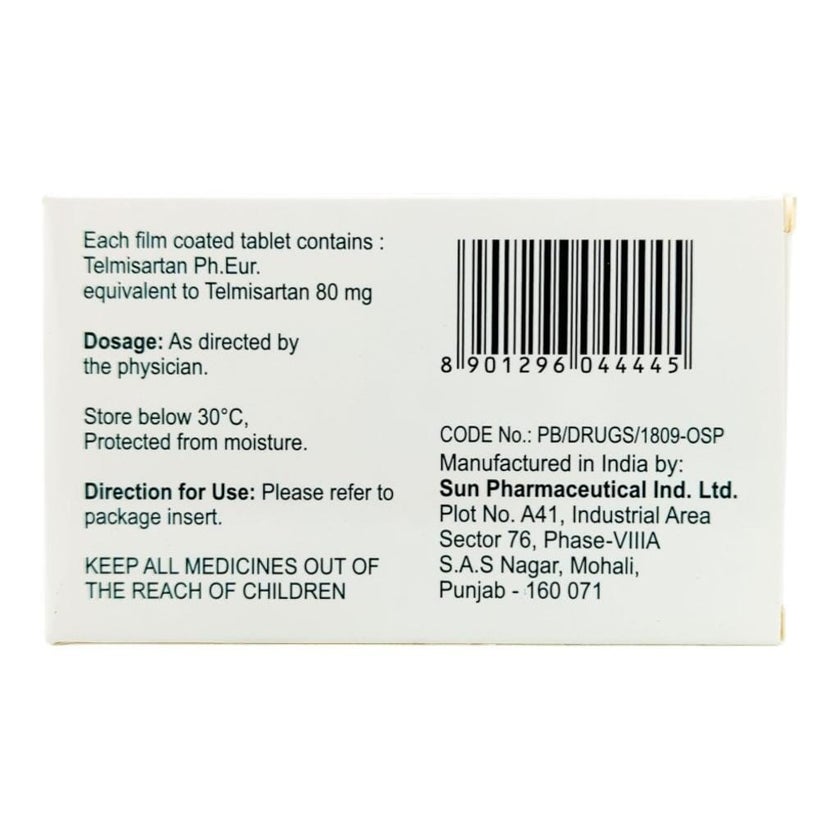 Teleact 80mg Tablets, Pack of 28's