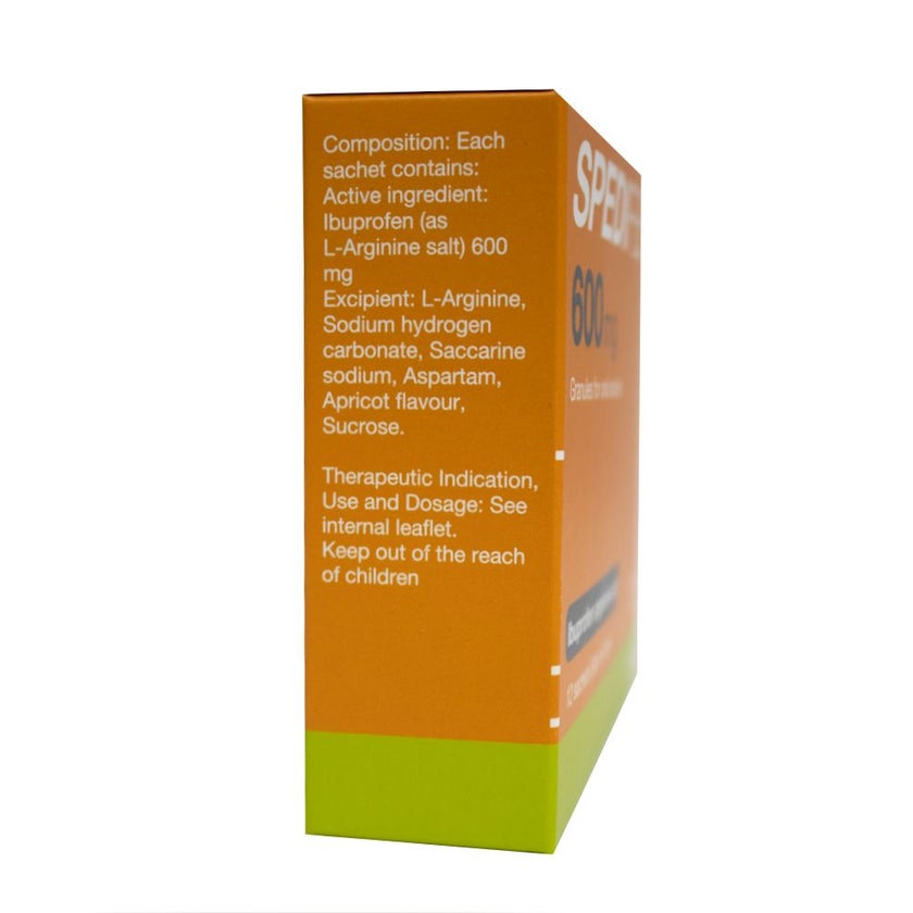 Spedifen 600mg Granules for Oral solution, Pack of 12's