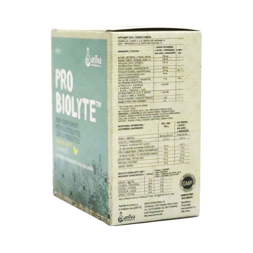 Probiolyte Powder For Solution Sachet 4.5g, Pack of 10's