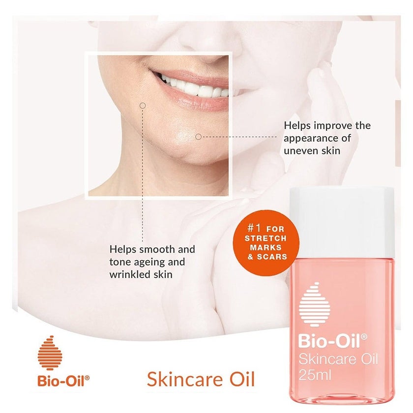 Bio-Oil Moisturising Skincare Oil For Scars & Stretch Marks 25ml